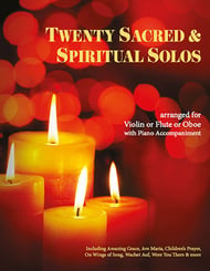 20 Sacred and Spiritual Solos C Instruments - Violin, Flute or Oboe and Piano cover Thumbnail